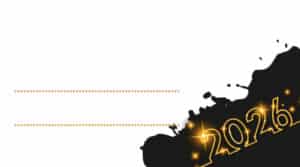 Winietki na studniówkę sylwestra 2026