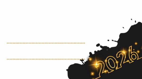 Winietki na studniówkę sylwestra 2026