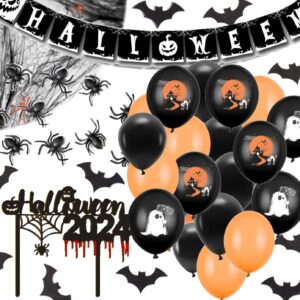Zestaw Na Halloween Mroczny Biało-Czarny