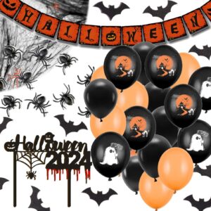 Zestaw Na Halloween Mroczny Pomarańczowo-Czarny