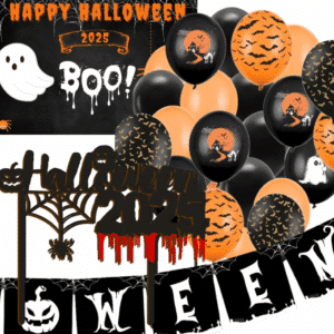 Zestaw niedrogich dekoracji na Halloween