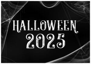 Plakat Na Halloween Pajęczyna