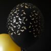 Balon 30 cm, Nietoperze, Pastel Black