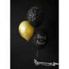 Balon 30 cm, Nietoperze, Pastel Black