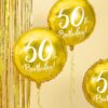 Balon 50th Birthday, Złoty