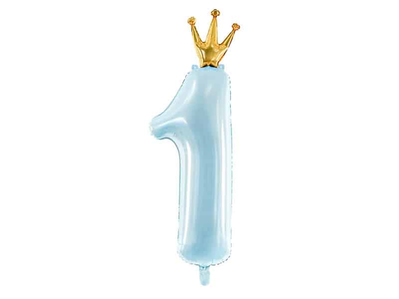 Balon foliowy 1 Korona Boy 