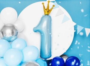 Balon foliowy 1 Korona Boy