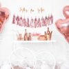 Balon foliowy 45cm Serce Rose Gold