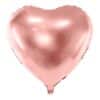 Balon foliowy 45cm Serce Rose Gold