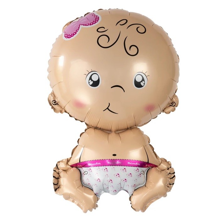 Balon foliowy Bobas Dziewczynka 