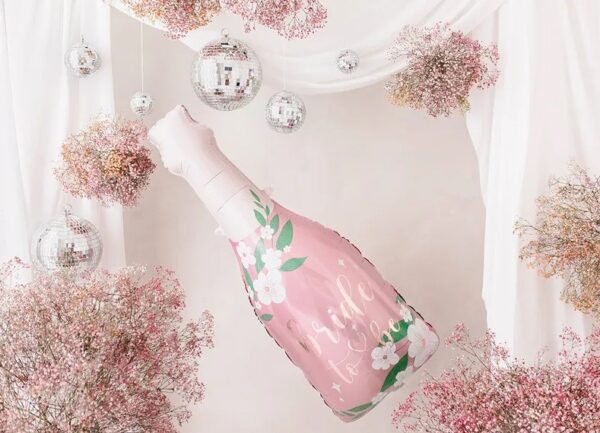 Balon Foliowy Butelka na Wieczór Panieński Bride To Be 