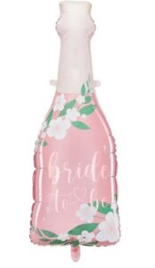 Balon Foliowy Butelka na Wieczór Panieński Bride To Be