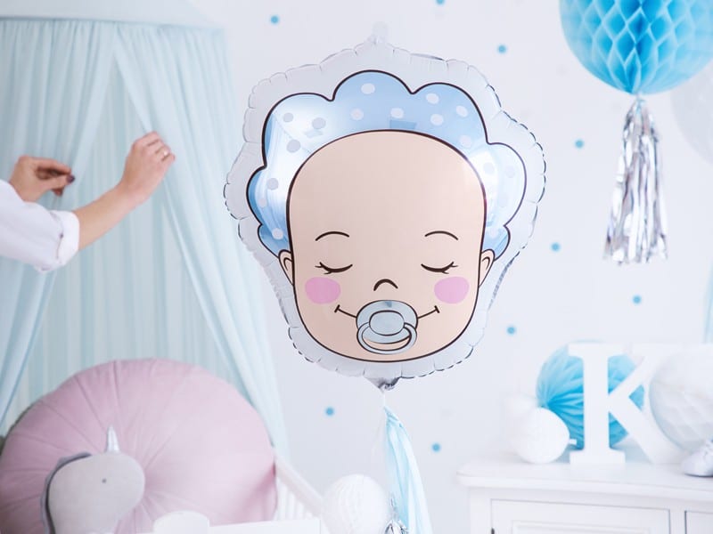 Balon foliowy Chłopczyk baby shower