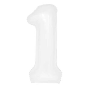 Balon Foliowy Cyfra 1 White
