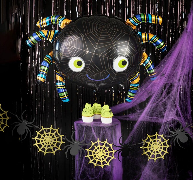 Balon foliowy Gruby PAJĄK Halloween
