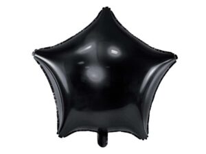 Balon foliowy Gwiazda czarna 18