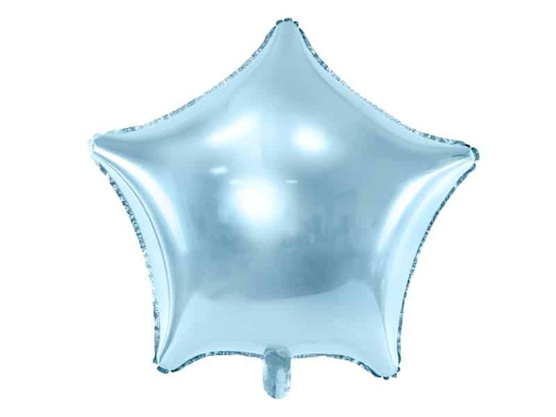 Balon foliowy Gwiazdka błękitna 48cm