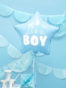 Balon foliowy gwiazdka It's a boy
