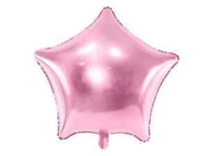 Balon foliowy Gwiazdka jasnoróżowa 48cm