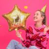 Balon Foliowy Gwiazdka Sto Lat!