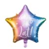 Balon Foliowy Gwiazdka Sto Lat! Mix