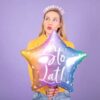 Balon Foliowy Gwiazdka Sto Lat! Mix