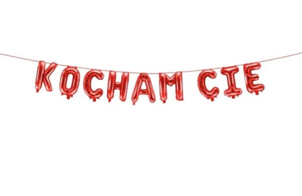 Balon Foliowy Kocham Cię