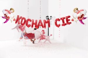 Balon Foliowy Kocham Cię
