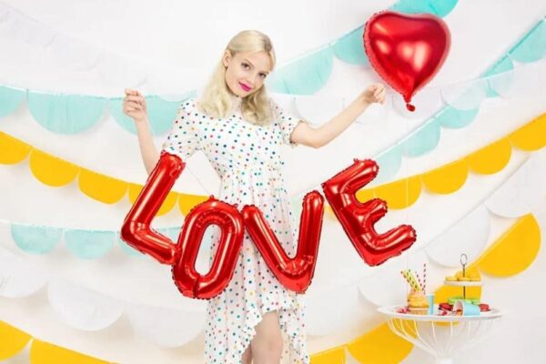 Balon foliowy Love Walentynki