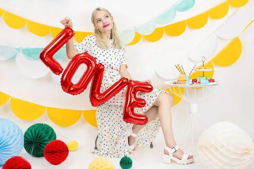 Balon foliowy Love Walentynki