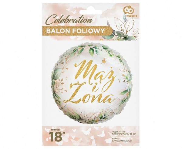 Balon foliowy Mąż i Żona