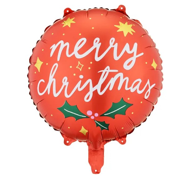 Balon Foliowy Merry Christmas
