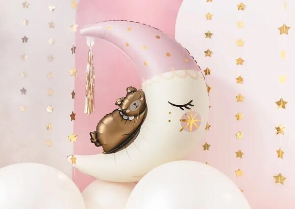 Balon Foliowy Miś na Księżycu