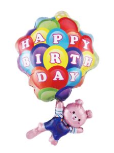 Balon foliowy miś z balonami