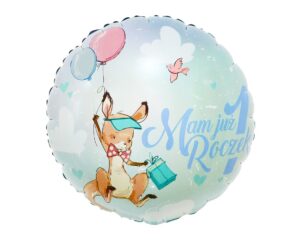 Balon foliowy na roczek Kangurek