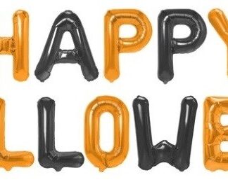 Balon foliowy napis HAPPY HALLOWEEN