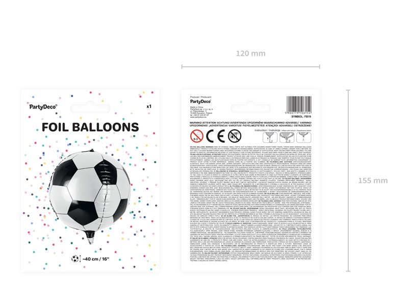 Balon foliowy Piłka