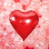 Balon foliowy Serce czerwone 45cm