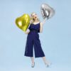Balon Foliowy Serce złote 60cm