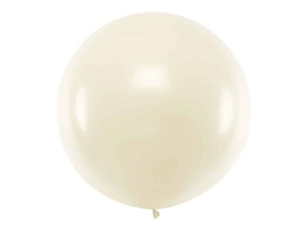 Balon okrągły 1m, Metallic Pearl