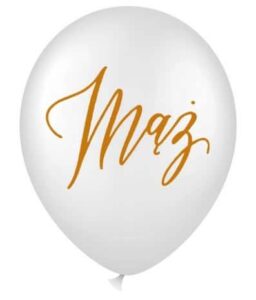 Balon pastelowy Mąż 12