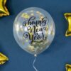 Balon z konfetti Happy New Year