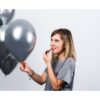 Balony chromowane 13 40cm Shinny Srebrne 10szt. 