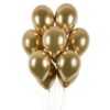 Balony chromowane 13 40cm Shinny Złote 10szt. 