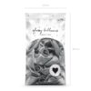 Balony chromowane serca 30cm Glossy Srebrne