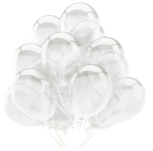 Balony krystaliczne na ślub, wesele, przyjęcie 10''