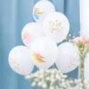 Balony Lateksowe na Chrzest Św. Anioły 6szt
