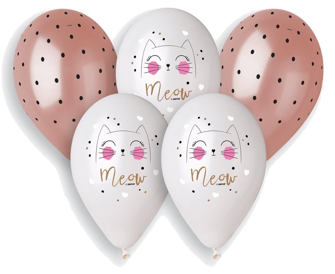 Balony Lateksowe Premium KOTEK 
