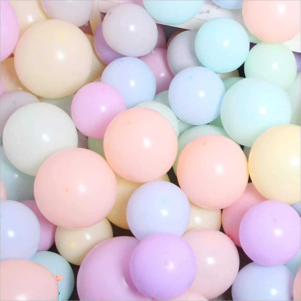 BALONY MAKARONIKI Macarons 30cm 100 sztuk MIX