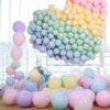 BALONY MAKARONIKI Macarons 30cm 100 sztuk MIX